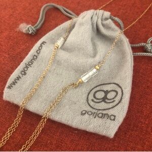 Gorjana delicate chain necklace.